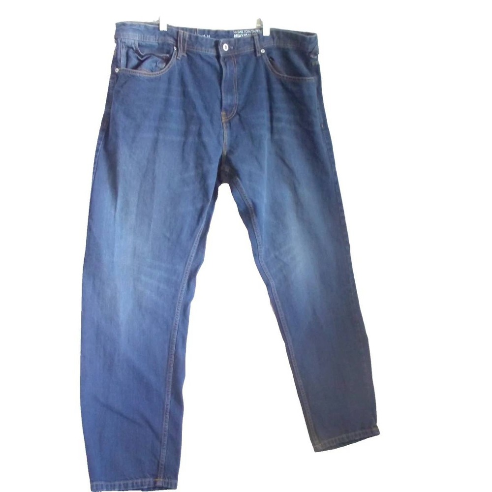 Sean John Hamilton Tapered‎ Relaxed Fit Jeans Mens Blue Denim Pants 42x32